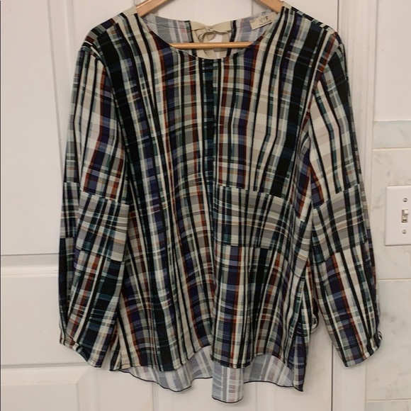 MYF Fausta Santi checkered top size large - Picture 4 of 8
